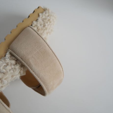 未使用 / L'Appartement購入品 / GIA BORGHINI ジアボルギーニ / DOUBLE STRAP BOA SANDAL サンダル 39 / 2411-0752