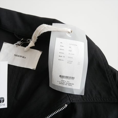 2025AW TODAYFUL Twill Zip Combinaison 12520304 2607-1077