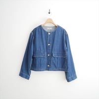 2025・人気完売品 relume JOURNAL STANDARD コットンツイルノーカラーブルゾン 25011462107010 2608-0260
