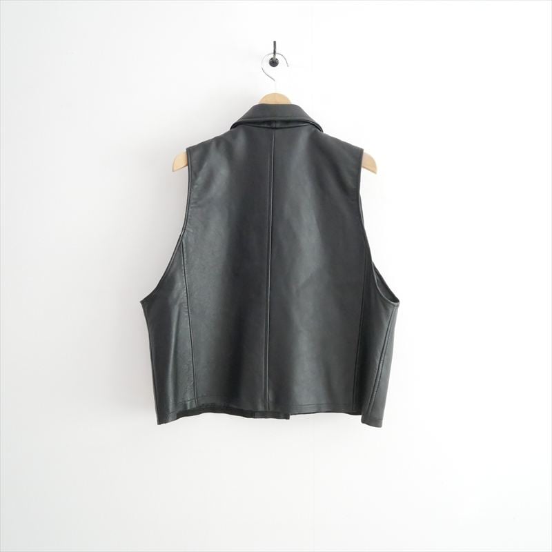 journal standard luxe レザーショート ライダースベスト 24011440