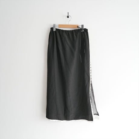 未使用 leur logette シルク混 切替スカート 04465 2610-0895