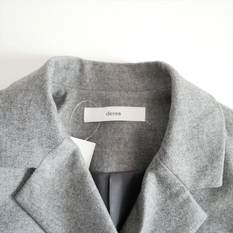 人気完売品 未使用 deres Chelsey/coat-like jacket DER24AW-JK-001 2610-2003