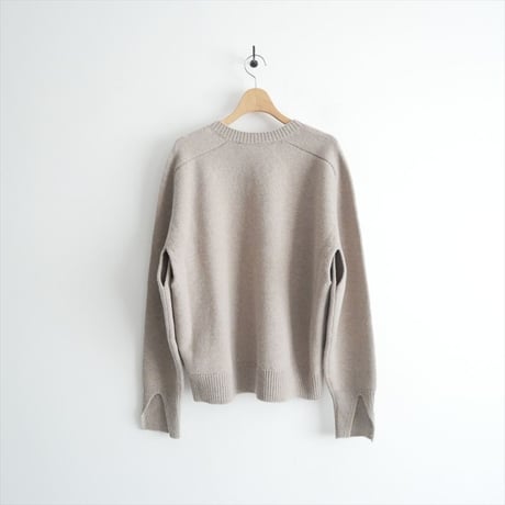 2025AW 未使用 DEUXIEME CLASSE購入品 ROHE CAPE V-NECK KNIT 25080510000330 2610-0356
