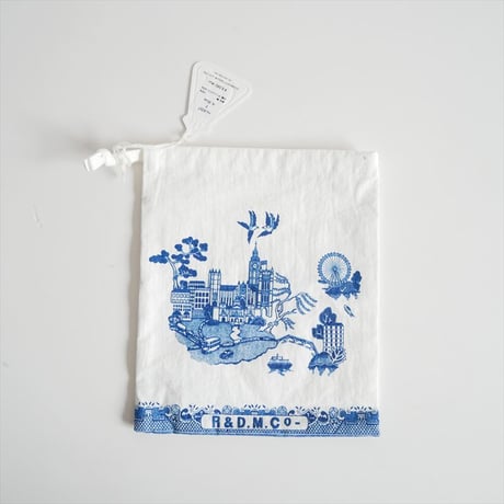2026AW今季 未使用 R&D.M.Co-/OLDMANS TAILOR B.W FABRIC CHARM 8267 2610-0684