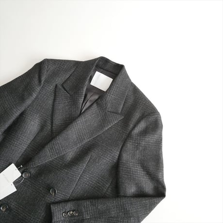 2025AW・人気完売品 未使用 AP STUDIO グレンチェックダブルジャケット 25010586105030 2610-0355