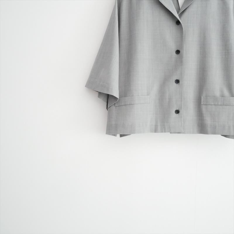 人気完売品 LOHEN OPEN COLLAR CROPPED SHIRT LH24SS-SH