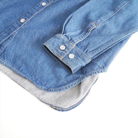 2025AW SALON adam et rope / USAコットンデニムオーバーシャツ / SHH35290 2603-0530