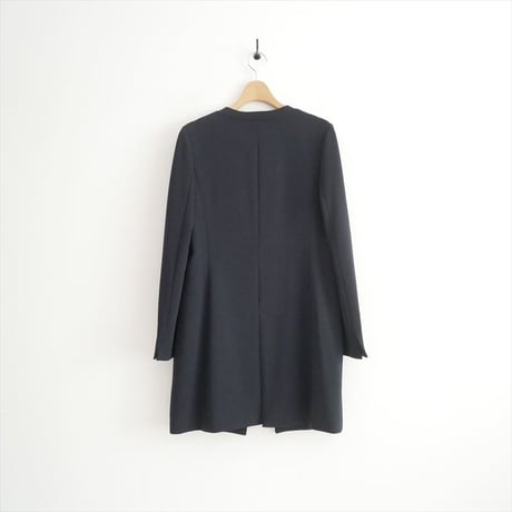 継続販売品 SOEJU ロングノーカラージャケット S-00-JK-014 2605-0188