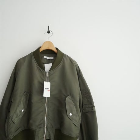 2025AW・人気完売品 未使用 MUSE de Deuxieme Classe購入品 Col Pierrot ショートタケ MA-1 25010521002530 2606-0729