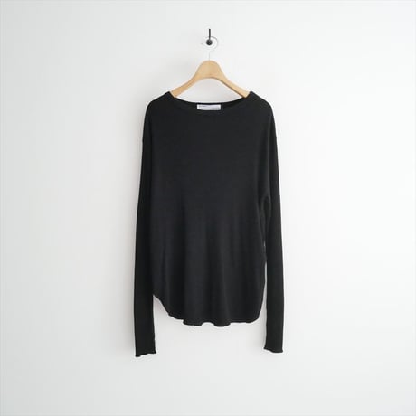 2025SS・人気完売品 L'Appartement RIB LONGSLEEVE T-SHIRT 25070560011110 2607-0199