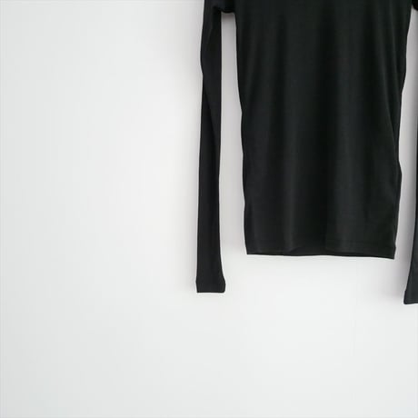 継続販売品 AURALEE / SUPER HIGH GAUGE SHEER RIB TURTLE NECK L/S TEE / A00T02HF 2602-0197