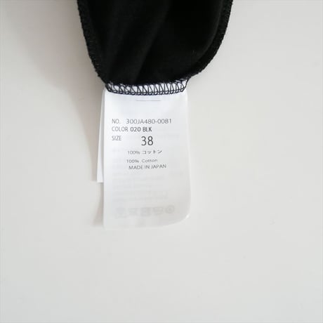2026AW今季新作・人気完売品 ENFOLD ASYMMETRY SOLID T-SHIRT 300JA480-0081 2608-0979