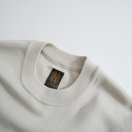 BATONER 32G SMOOTH WOOL CREW NECK BN-24FL-015 2605-2214