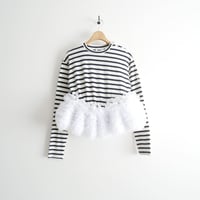人気完売品 Bibiy. FRANCINE TULLE TOP 2604-0632