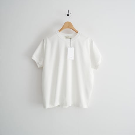 2025SS・人気完売品 未使用 Ron Herman別注 ebure コットンポンチ ニットカラー ティー 4110900761 2607-1168