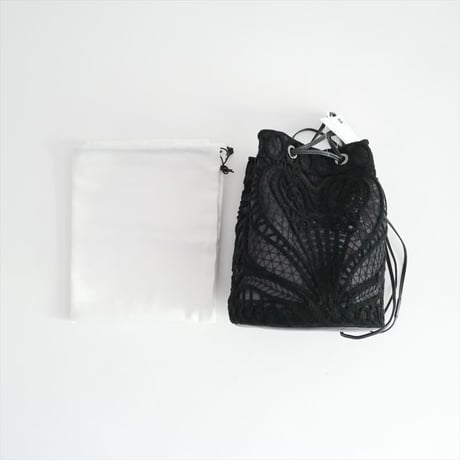 2025AW Mame Kurogouchi Cording Embroidery Bucket Bag MM25FW-AC324 2610-2002