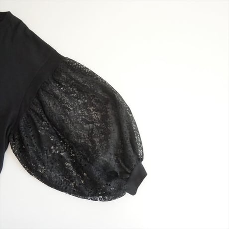 MUSE de Deuxieme Classe別注 H REMAKE LACE BALOON Tシャツ 24070521006730 2607-0864