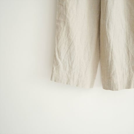 DEUXIEME CLASSE OGLINEN タックパンツ 24030500418010 2607-1222
