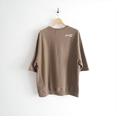 人気完売品 L'Appartement別注 AMERICANA HALF SLEEVE SWEAT 25070570005910 2610-0341