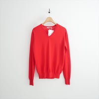 未使用 SLOANE コットン Vネック プルオーバー SL2S002 2608-1060