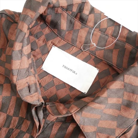 2025AW TODAYFUL Geometric Over Shirts 12520407 2604-0077