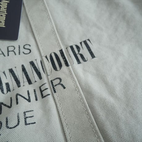2026SS今季・人気完売品 未使用 L'Appartement別注 J.J.MERCER TOTE BAG（L） 26092570003510 2607-0642