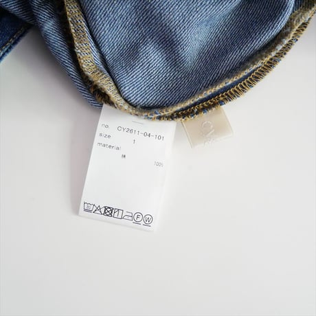 2026・人気完売品 Cygne ベルテッドデニムパンツ Cloe CY2611-04-101 2610-2004