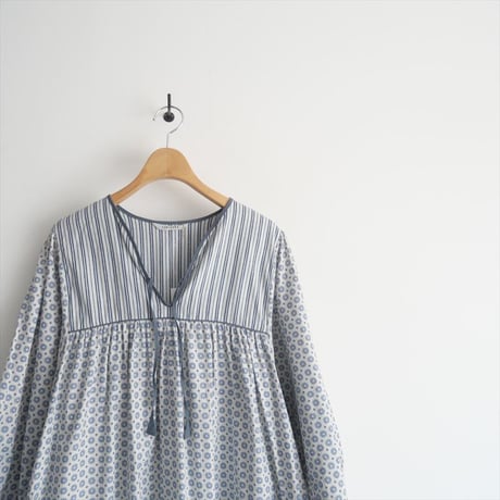journal standard luxe同型お取扱い / TOUJOURS / Combination Ethnic Smock Dress / 2411-0135