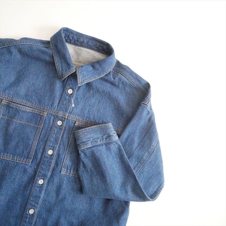 2025AW SALON adam et rope / USAコットンデニムオーバーシャツ / SHH35290 2603-0530