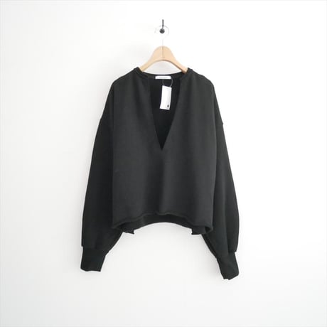 継続販売品・人気完売色 / Whim Gazette スウェットVネックプルオーバー WGZ1051206A0008 / 2604-0764