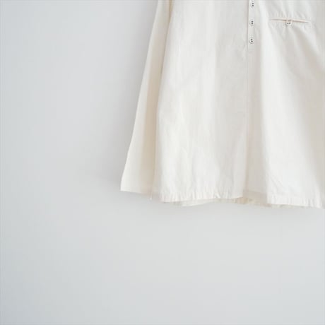 atelier naruse cotton henry neck shirt na-t02065 2606-0287