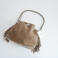 2026AW今季新作 MUSE de Deuxieme Classe別注 AULENTTI SUEDE FRINGE RING バッグ 26092521002030 2608-1100