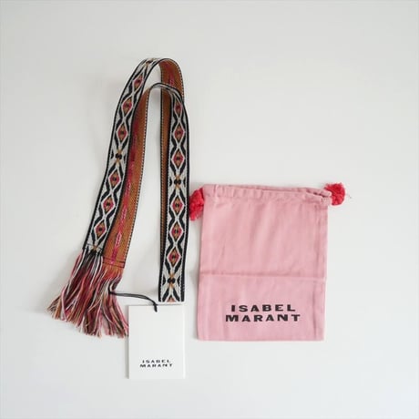 未使用 ISABEL MARANT ETKI バティック柄ベルト CE401CFA-A1B04A 2608-1462