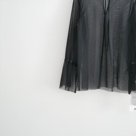 未使用 VERMEIL par iena ドットチュールブラウス 23051938333030 2607-0570