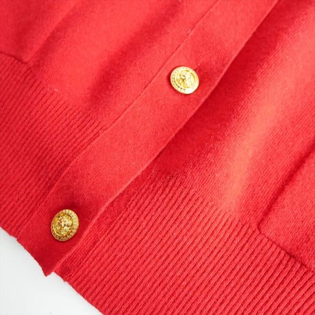 未使用 / L'Appartement / GOLD BUTTON CARDIGAN / 23080560203230 / 2506-0868