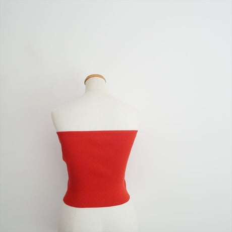 AURALEE SUPER FINE WOOL HIGH GAUGE RIB KNIT BANDEAU A24AB05HW 2606-0035