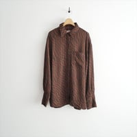 2025AW TODAYFUL Geometric Over Shirts 12520407 2604-0077