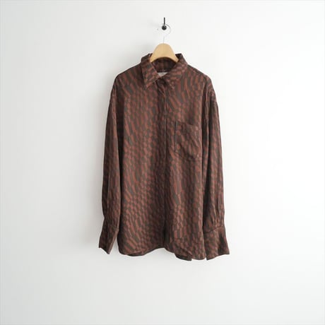 2025AW TODAYFUL Geometric Over Shirts 12520407 2604-0077