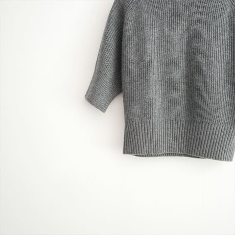 2025AW DESIGNWORKS ウールカシミヤショートスリーブニット 35510940023 2606-0061