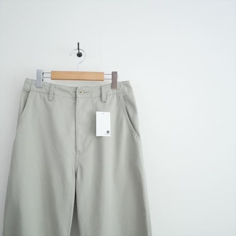 継続販売品 GALERIE VIE ブラッシュドツイル アジャスタブルパンツ 23045404203 2608-1197