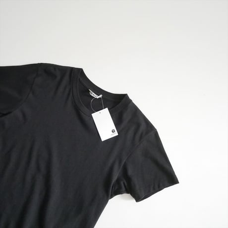 継続販売品 AURALEE SEAMLESS CREW NECK TEE A00T04ST 2607-1031