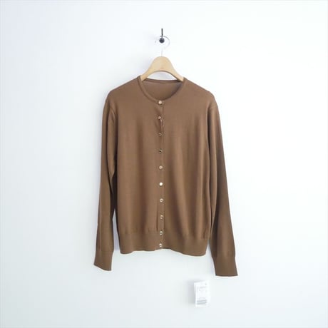 2025AW・人気完売品 未使用 DEUXIEME CLASSE FF30 TODAY クルーネック カーディガン 25080500405030 2609-0981
