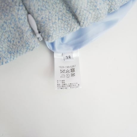 UNITED ARROWS 3COL メランジ ツイード タイトロングスカート 15241995367 2604-1597