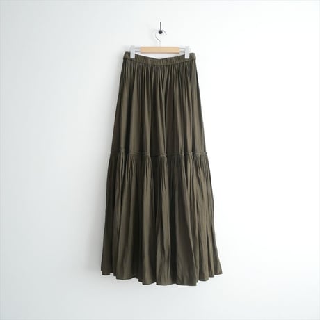 2025・人気完売品 DEUXIEME CLASSE Gather Maxi スカート 25060500202030 2604-2041