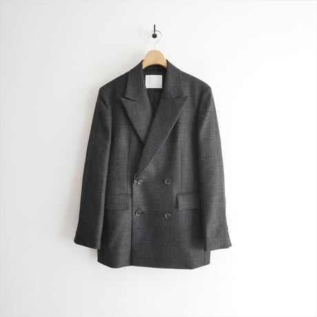 2025AW・人気完売品 未使用 AP STUDIO グレンチェックダブルジャケット 25010586105030 2610-0355