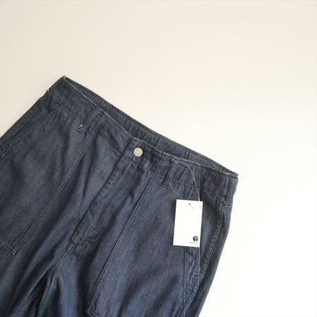 継続販売品・人気完売サイズ 45R モンプデニムの908ベイカーパンツ（濃） 50360012 2609-0357