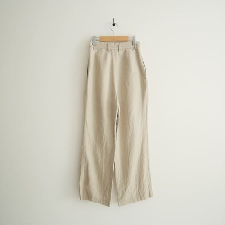 DEUXIEME CLASSE OGLINEN タックパンツ 24030500418010 2607-1222