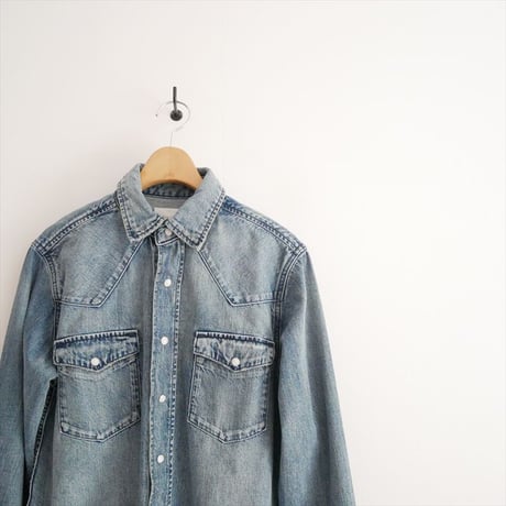 2026 未使用 L'Appartement別注 UPPER HIGHTS WESTERN DENIM SHIRTS 26050570004410 2608-0268