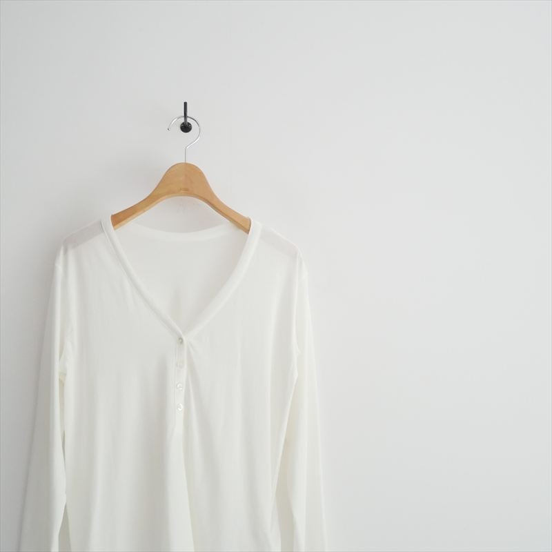 plage henly プルオーバー ホワイト henly プルオーバー（Tシャツ