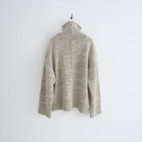 ETRE TOKYO / ミックスヤーンハーフジップニットプルオーバー / 12246110290 / 2503-0371